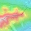 Obere Wettersteinspitze topographic map, elevation, terrain