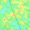 Galwala Handiya topographic map, elevation, terrain
