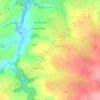 Le Bois Raton topographic map, elevation, terrain