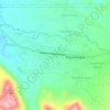 Majalengka Kulon topographic map, elevation, terrain