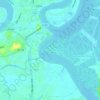 Kampung Muhibbah topographic map, elevation, terrain