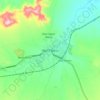 Mieso topographic map, elevation, terrain