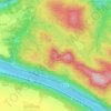 Drohne topographic map, elevation, terrain