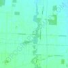 Woodslee topographic map, elevation, terrain