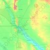 El Paso topographic map, elevation, terrain