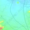 Potharam topographic map, elevation, terrain