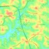Ihala Biyanwila topographic map, elevation, terrain