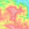 Neudorf topographic map, elevation, terrain