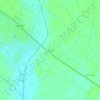 Gokulpur topographic map, elevation, terrain