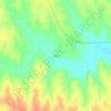 Codell topographic map, elevation, terrain