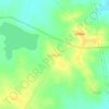 Kamalapur topographic map, elevation, terrain