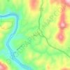 Walnut topographic map, elevation, terrain