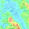 Thawalama topographic map, elevation, terrain