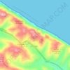 Monte Trebbio topographic map, elevation, terrain