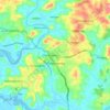 Kappalam topographic map, elevation, terrain