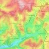 Winkel topographic map, elevation, terrain