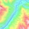 Nirath topographic map, elevation, terrain