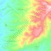 Behwara topographic map, elevation, terrain
