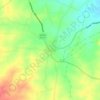 Thingalur topographic map, elevation, terrain