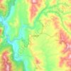 Kunihar topographic map, elevation, terrain