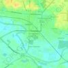 George Washington Carver topographic map, elevation, terrain