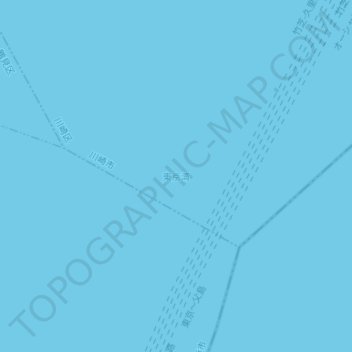 Bahía de Tokio topographic map, elevation, terrain