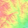 Washington topographic map, elevation, terrain