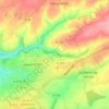 La Heuperie topographic map, elevation, terrain