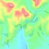 Devils Bridge topographic map, elevation, terrain