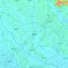 Joso topographic map, elevation, terrain