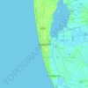 Alappuzha topographic map, elevation, terrain