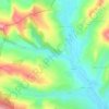 Poduri topographic map, elevation, terrain