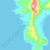 Ginoong Sanay topographic map, elevation, terrain