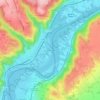 Île des Pêcheurs topographic map, elevation, terrain