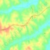 Mount Ulla topographic map, elevation, terrain