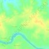 Gajulagudem topographic map, elevation, terrain