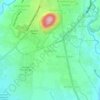 Banyurojo topographic map, elevation, terrain