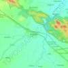 Bhiwapur topographic map, elevation, terrain