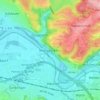 Weingartsgasse topographic map, elevation, terrain