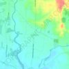 Baluntay topographic map, elevation, terrain
