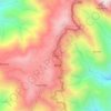 Proper topographic map, elevation, terrain