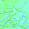 Sumpadang topographic map, elevation, terrain