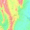 Loilem topographic map, elevation, terrain