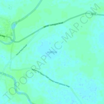 Auria topographic map, elevation, terrain