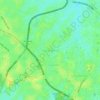 Kebun Bunga topographic map, elevation, terrain