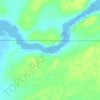 Roggan River topographic map, elevation, terrain