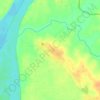 Peruru topographic map, elevation, terrain