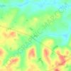James topographic map, elevation, terrain