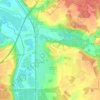 Résidence de la Colline topographic map, elevation, terrain