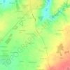 La Fresnaie topographic map, elevation, terrain